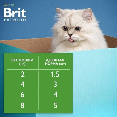Brit Premium 0,085кг цыпленок в желе пауч для взрослых кошек (5050161) фото