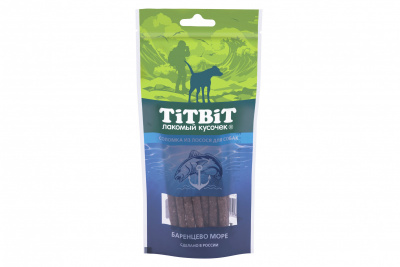 TiTBiT 0,075кг Соломка из лосося для собак