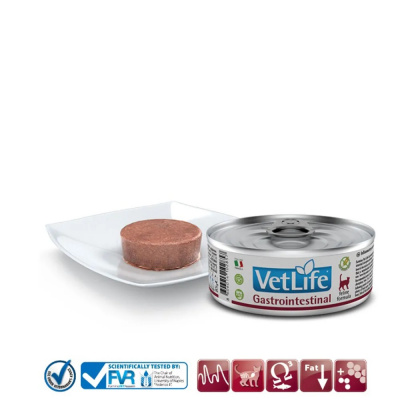 Farmina (Фармина) Vet Life Cat Gastrointestinal 0,085кг паштет при желудочно-кишечных заболеваниях консервы для кошек (1307) фото