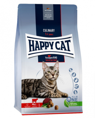 Happy Cat Culinary 0,3кг альпийская говядина сухой для кошек (140255)