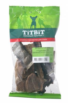 TiTBiT 0,04кг желудок бараний мини - мягкая упаковка
