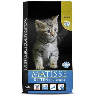 Farmina (Фармина) Matisse Kitten 1,5кг курица сухой для котят (9109) фото