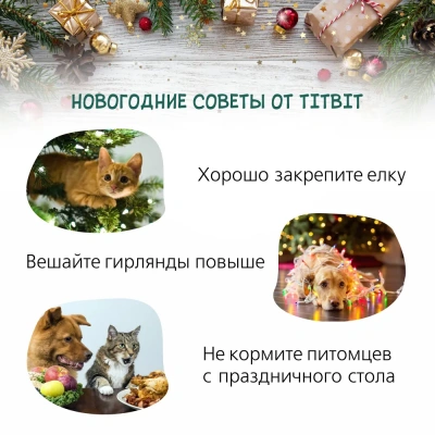 TiTBiT 0,05кг мышки с таурином для кошек (Новогодняя коллекция) фото