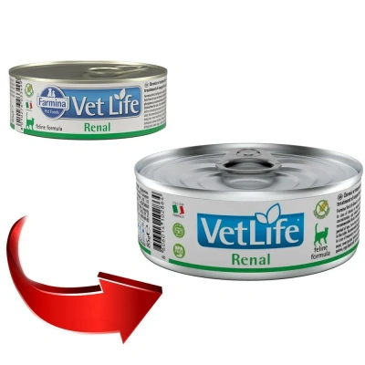 Farmina (Фармина) Vet Life Cat Renal 0,085кг паштет при почечных заболеваниях консервы для кошек (1308) фото