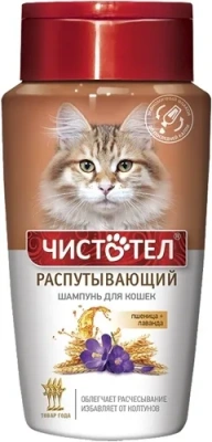Шампунь (Чистотел) 220мл Распутывающий для кошек фото