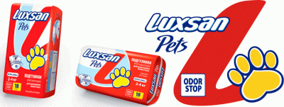 Подгузники (Luxsan) Premium для животных Хsmall 2-4кг №18 (12)