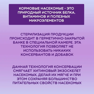 Онто (Onto) 0,04кг Мучной червь консервированный фото
