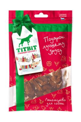 TiTBiT 0,08кг курочки ароматные лакомство для собак (Новогодняя коллекция) фото