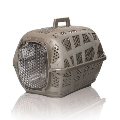 Переноска (IMAC) CARRY SPORT METAL светло-коричневая 48,5*34*32см /80980М/ фото