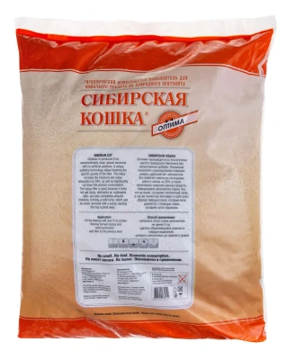 Наполнитель (Сибирская кошка) 20л Оптима комкующийся для кошек фото