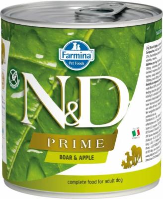 Farmina (Фармина) N&D 0,285кг DOG PRIME BOAR & APPLE кабан и яблоко для собак фото