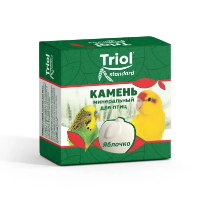 Камень минеральный (Triol) Яблочко для птиц фото