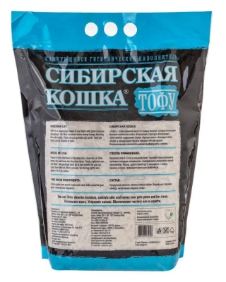 Наполнитель (Сибирская кошка) 6л Тофу оригинальный фото