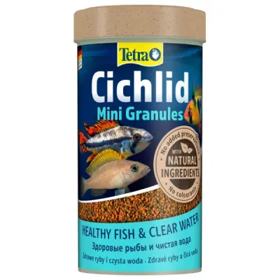 Tetra Cichlid Mini Granules 0,25л корм гранулы мини для цихлид