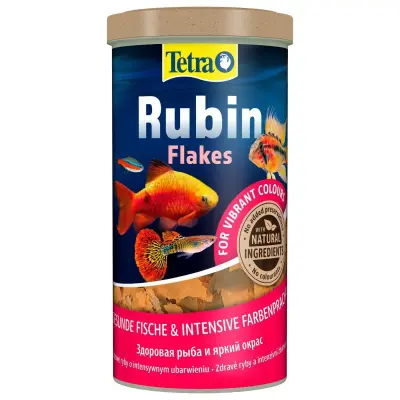 Tetra Rubin 1л корм хлопья для окраски рыб