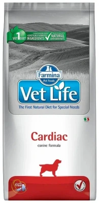 Farmina (Фармина) Vet Life Dog Cardiac 10кг сухой корм для взрослых собак при сердечно-сосудистых заболеваниях (030337) 