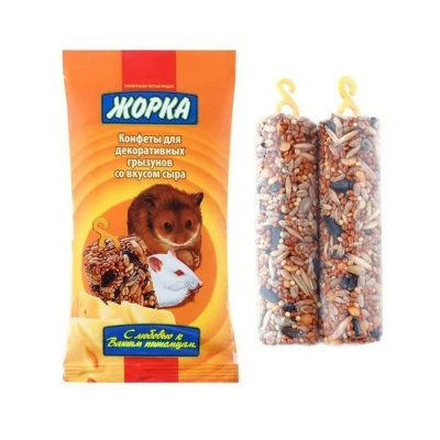 Жорка 0,1кг конфеты сыр для грызунов (2шт) фото