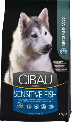 Farmina (Фармина) Cibau Sensitive Fish 2,5кг рыба медиум/макси (030955) фото