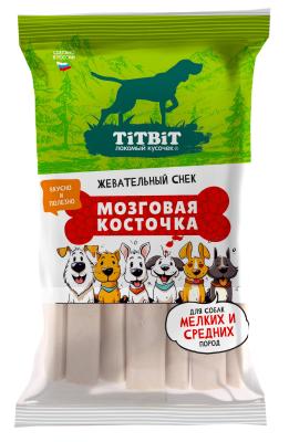 TitBit 0,22кг жевательный снек Мозговая косточка лакомство для собак мелких и средних пород