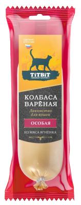 TitBit 0,1кг колбаса вареная Особая лакомство для кошек фото