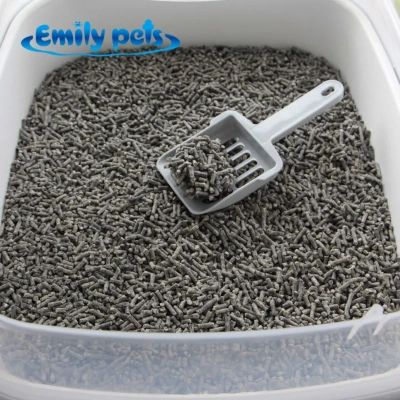 Наполнитель (Emily pets) 2,5кг из волокон бобовых растений (соевый), активированный уголь  фото