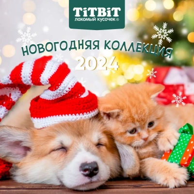 TiTBiT 0,07кг мягкие снеки с кроликом и черникой (Новогодняя коллекция) фото