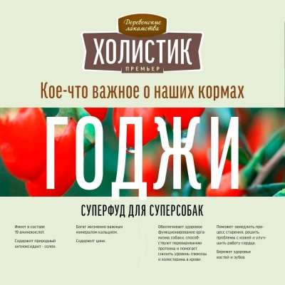 Деревенские лакомства Холистик Премьер 18кг ягненок с рисом для собак средних и крупных пород (79213911) фото