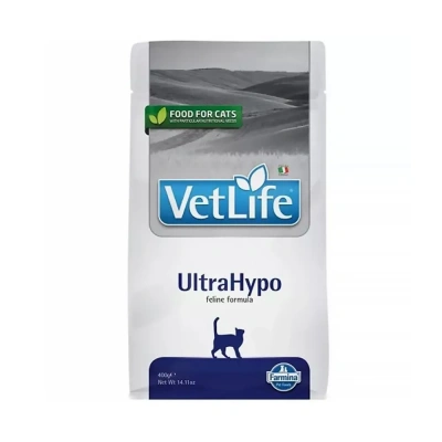 Farmina (Фармина) Vet Life Cat UltraHypo 0,4кг ультрагипоаллергенный сухой для кошек (5035) фото
