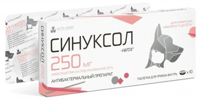 СИНУКСОЛ таб. 250 мг №10 (ЛИЦЕНЗИЯ) фото