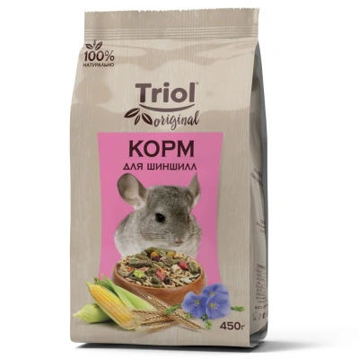 Triol корм 0,45кг для шиншилл фото
