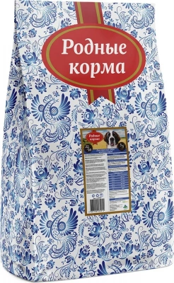 Родные корма 10кг (3,5 пуда) сухой корм для собак крупных пород (139914)