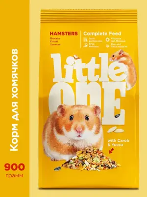 Little One 0,9кг Корм для хомячков фото