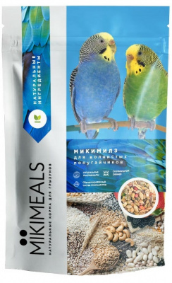 Микимилс (Mikimeals) 0,4кг корм для волнистых попугаев (477221) фото
