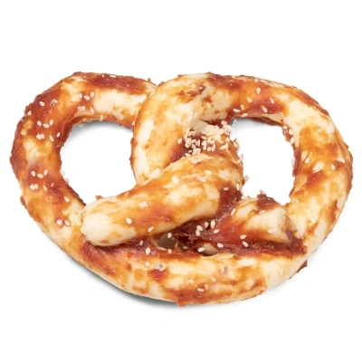 Triol 0,08кг*6шт. Fun Food Крендель лакомство для собак (шоу-бокс 6шт.) фото