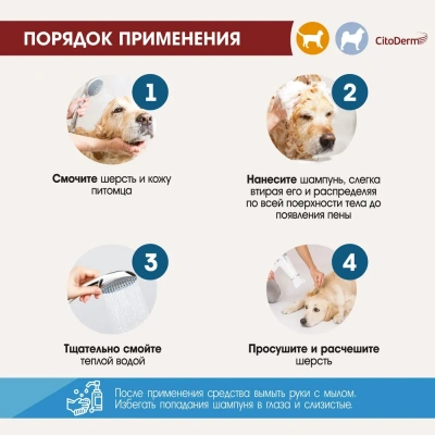 Шампунь (CitoDerm) от перхоти, 200мл фото
