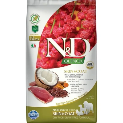 Farmina (Фармина) N&D Dog 2,5кг беззерновой утка и киноа для кожи и шерсти сухой для собак (3020) фото