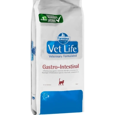 Farmina (Фармина) Vet Life Cat Gastrointestinal 10кг ЖКТ заболевания сухой для кошек (024800) фото
