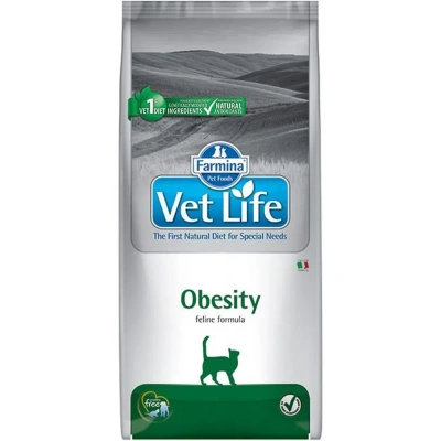Farmina (Фармина) Vet Life Cat Obesity 5кг для кошек страдающих ожирением (031891)  фото