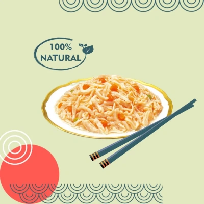 Inaba Teishibo 0,08кг Куриное филе и тунец Кацуо с овощами пауч для собак фото