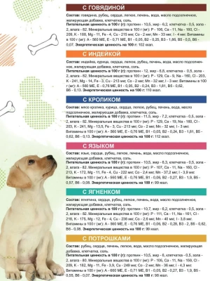 Четвероногий гурман 0,34кг Мясное ассорти с кроликом консервы для щенков фото
