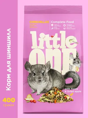 Little One 0,4кг Корм для шиншилл фото