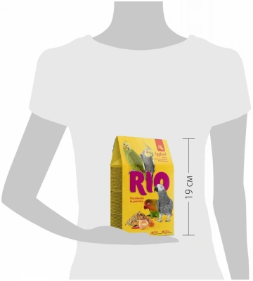 Rio 0,25кг яичный корм для средних и крупных попугаев фото