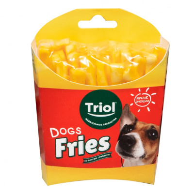 Triol 0,1кг лакомство Fun Food Картофель фри для собак (10151138)