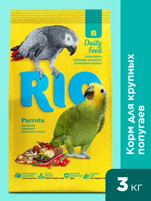 Rio 3кг корм для крупных попугаев основной рацион (000104) фото