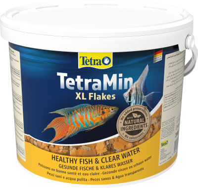 Tetra Min XL Flakes 10л корм хлопья крупные для рыб фото