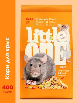 Little One 0,4кг Корм для крыс фото