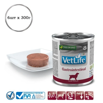 Farmina (Фармина) Vet Life Dog Gastrointestinal 0,3кг паштет консервы для собак при желудочно-кишечных заболеваниях (1301) фото