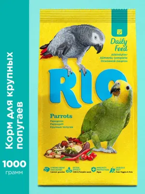 Rio 1кг корм для крупных попугаев основной рацион