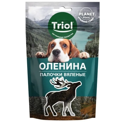 Triol 0,04кг Planet Food Оленина лакомство для собак