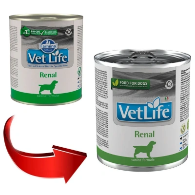 Farmina (Фармина) Vet Life Dog Renal 0,3кг паштет консервы для собак с почечными заболеваниями (102826)  фото
